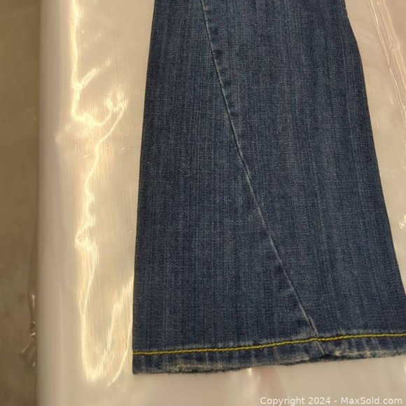 New True Religion Boot Cut Jeans Size 26 Inseam 31 Rainbow Joey - Picture 4 of 13